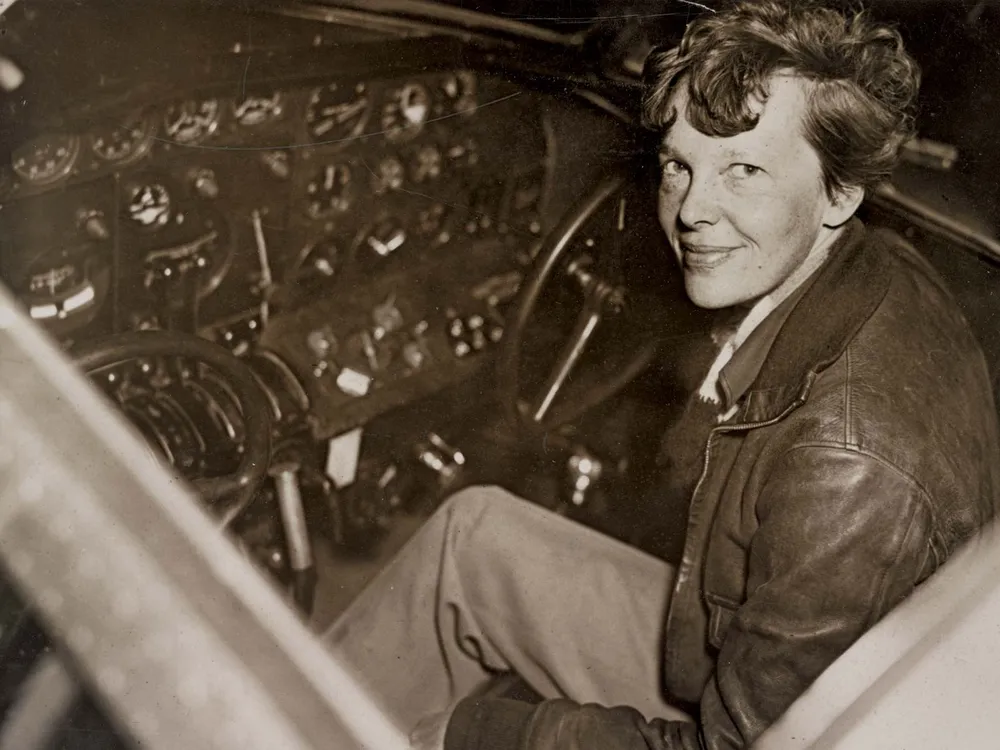 Amelia Earhart Cockpit Airplane Lockheed Electra